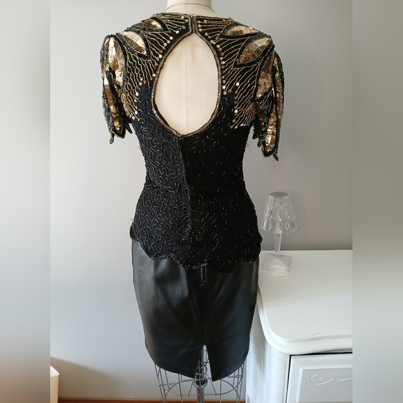 Vintage sequined top - Picture 5 of 15